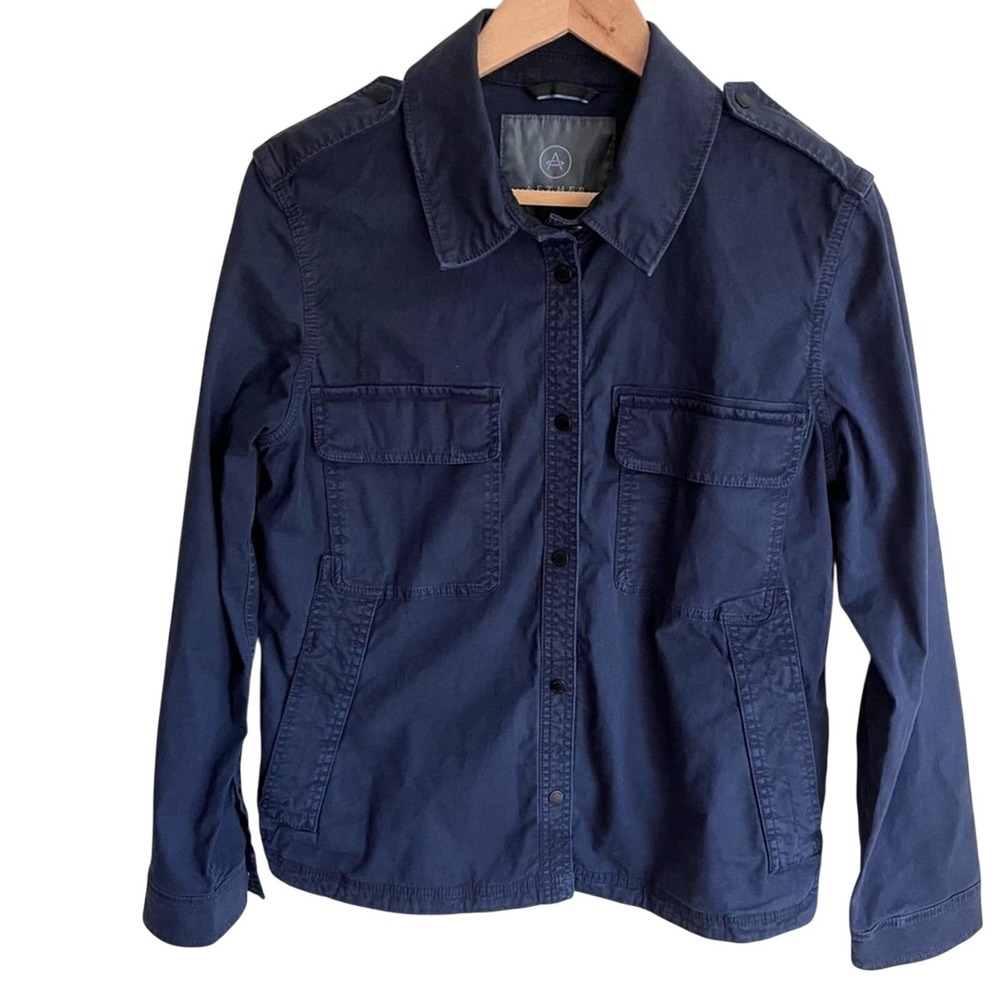 Aether Apparel Piper Utility Jacket Nordic Navy Small